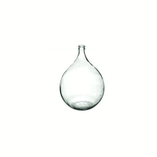RECYC GLASS BOTTLE CLR H56