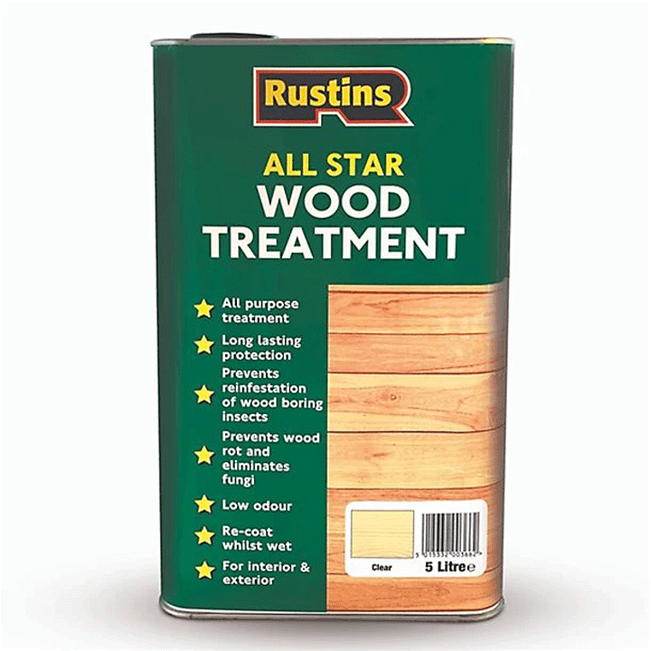 ALL STAR WOOD TREATMENT 5L RUSTINS