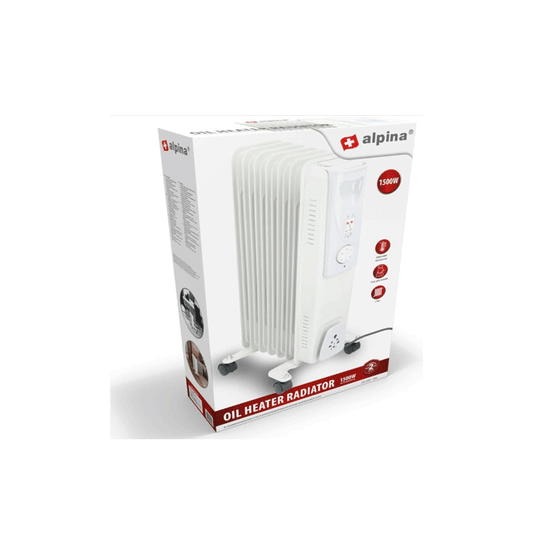 OIL HEATER 1500W 7 FINS