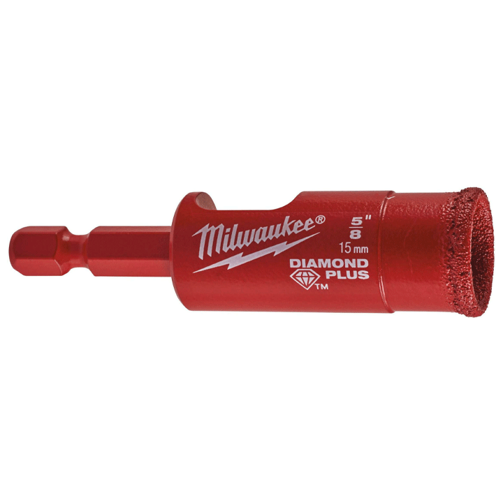 MILWAUKEE 15MM DIAMOND DRILL BIT 1/4 HEX
