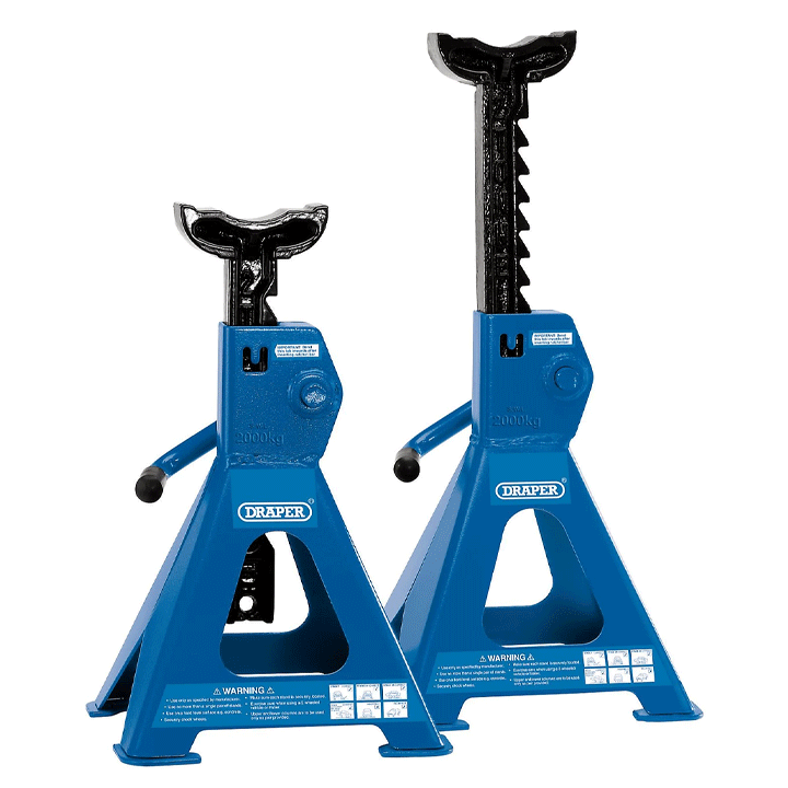 RATCHET AXLE STANDS 2 TONNE