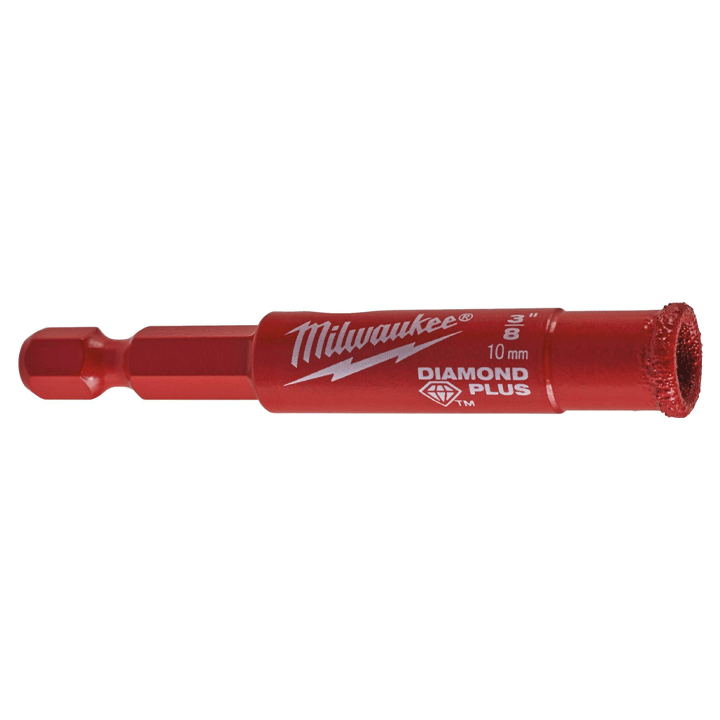 MILWAUKEE 10MM DIAMOND DRILL BIT 1/4 HEX