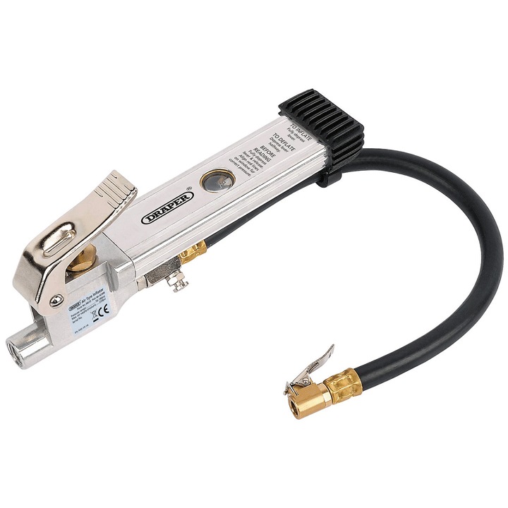 AIR TYRE INFLATOR CLIP ON