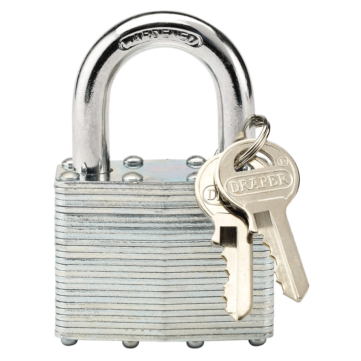 LAMINATED STEEL PADLOCK 50MM