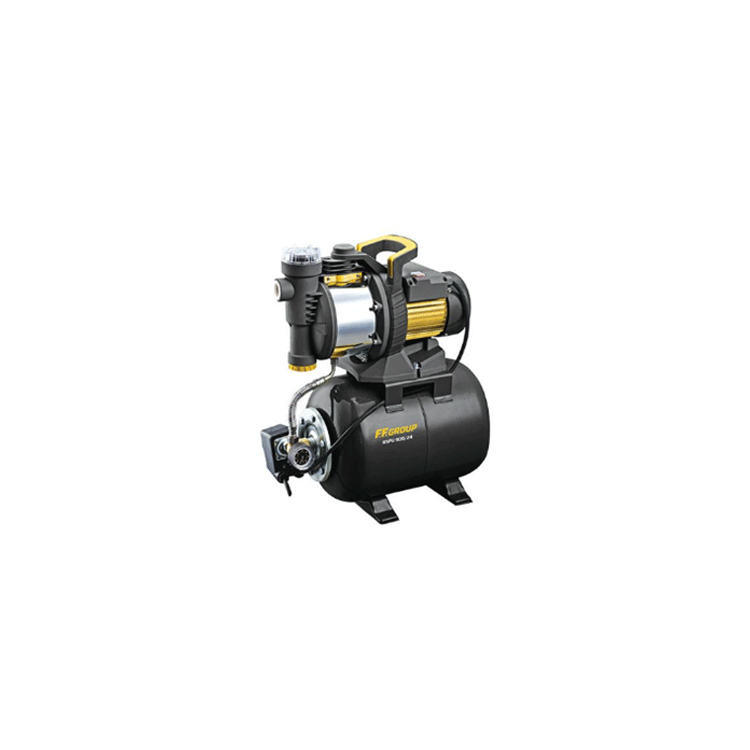 F.F. GROUP AUTOMATIC BOOSTER SYSTEM COUPLED WITH GARDEN JET PUMP 900W