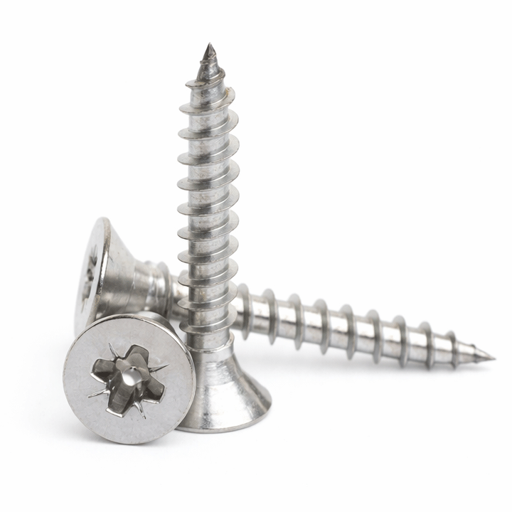 CHIPBOARD SCREWS 4X40MM 1000PCS