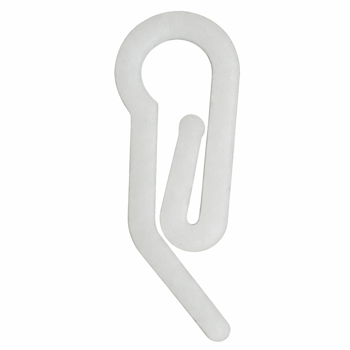 CURTAIN HOOK WHITE