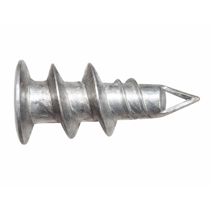 SPEED DRYWALL PLUG 15X29MM 100PCS ZINC