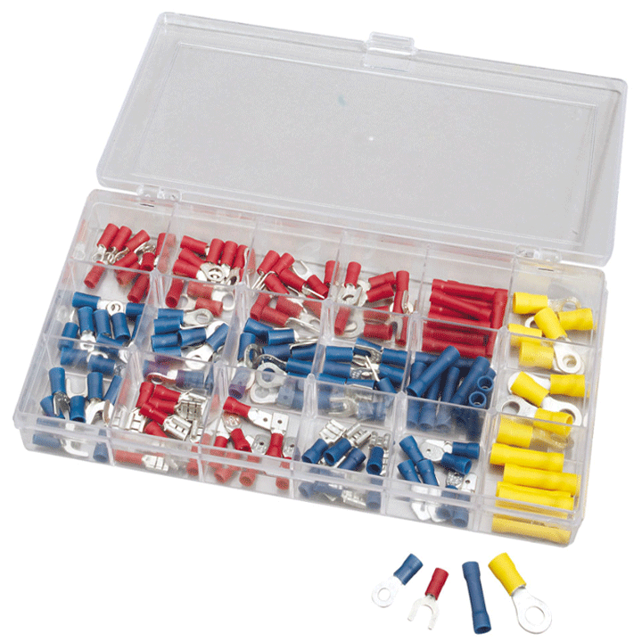 CRIMPING TERMINAL ASSORTMENT 150PCS