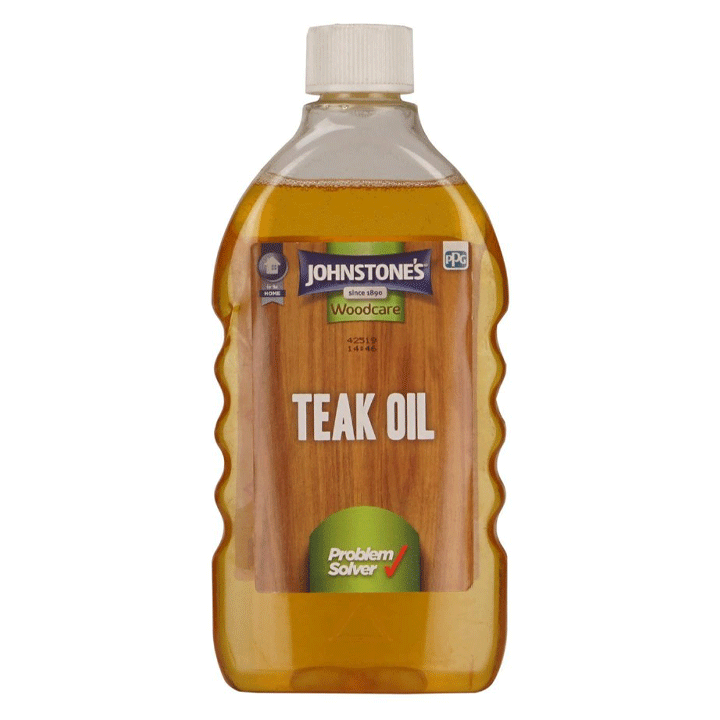 TEAK OIL CLEAR 500ML JOHNSTONE'S