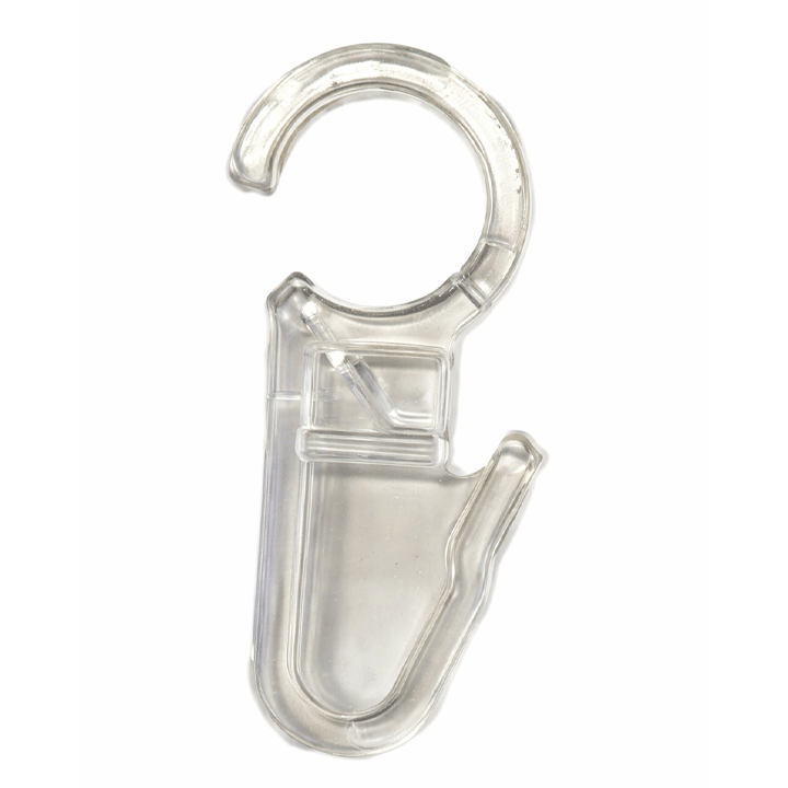 RING PLASTIC HOOK CLEAR 35MM 20PCS