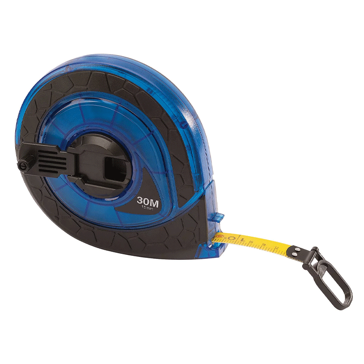 TAPE MEASURE FIBREGLASS 20M/66FT