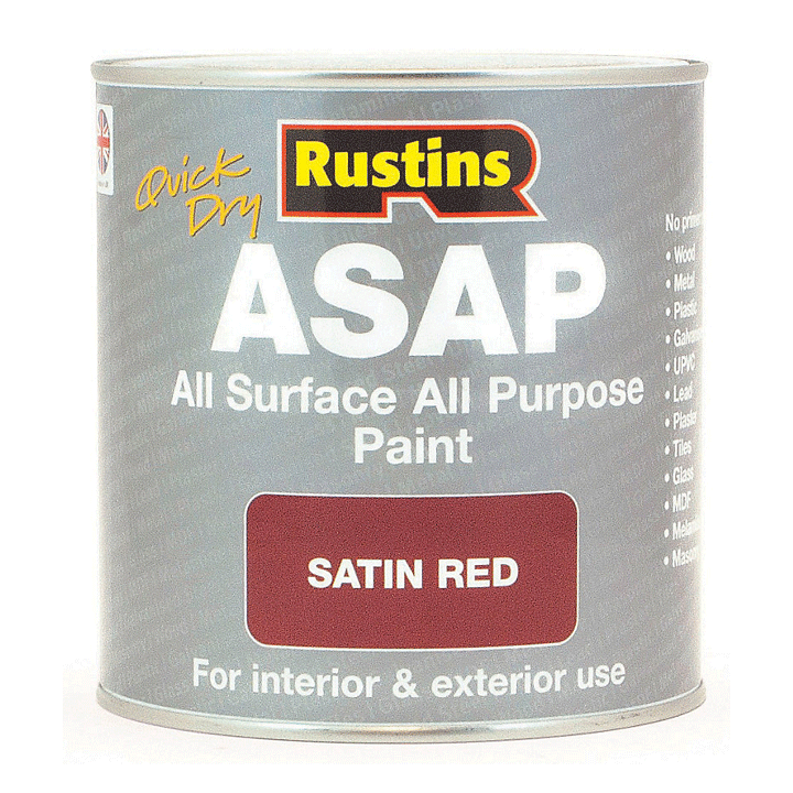 ALL SARFACE ALL PURPOSE RED 1L RUSTINS