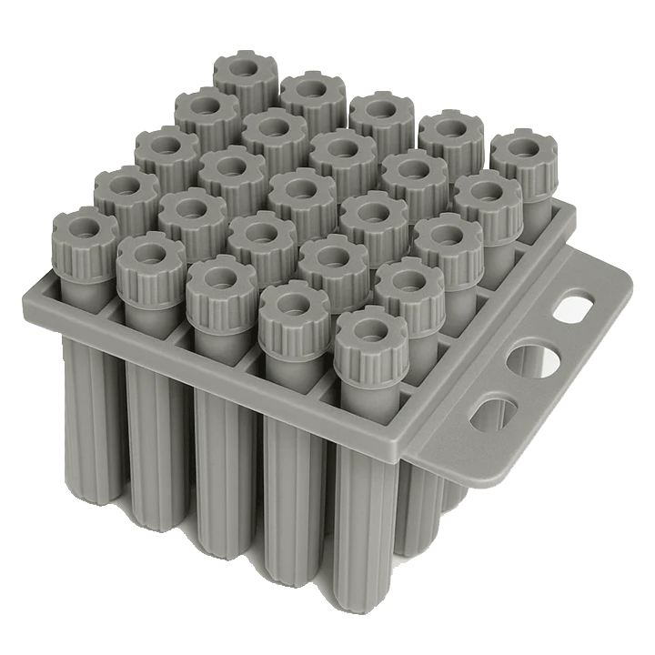NYLON PLUGS GREY 2 1/2" 25 PCS