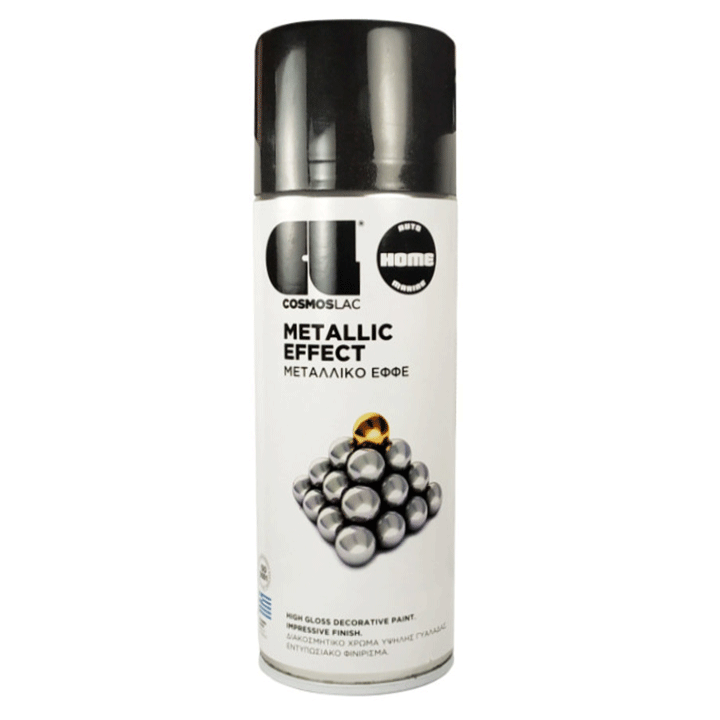 COSMOSLAC ΣΠΡΕΪ ΜΑΥΡΟ ΜΕΤΑΛΛΙΚΟ N335 400ML