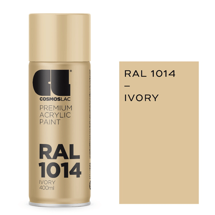 COSMOSLAC ΣΠΡΕΪ ΙΒΟΥΑΡ RAL1014 N302 400ML