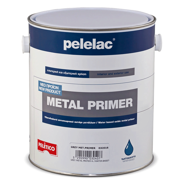 GREY METAL PRIMER 1/2L WATER BASED