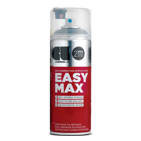 SPRAY EASY MAX GREY RAL7040 NO.807 400ML COSMOSLAC