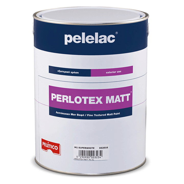 PERLOTEX MATT EXTRA WHITE 4L (MIXING)
