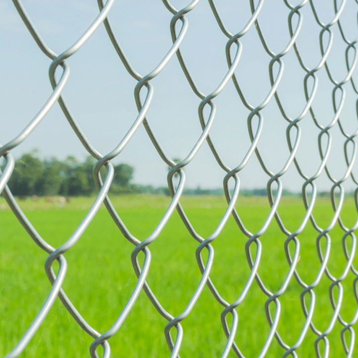 FENCING CHAIN LINK GALVANIZED 75X75 2MM 120CM 23M