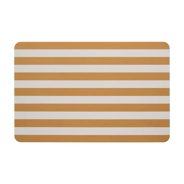 STRIO BATH MAT 39X60CM DIATOMITE WHEAT