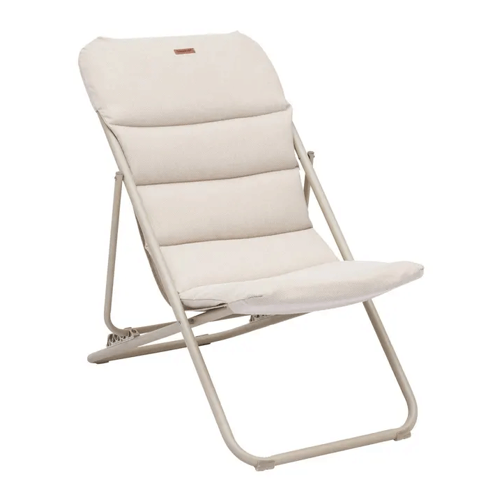 NILLIA DECKCHAIR LINEN/CLAY