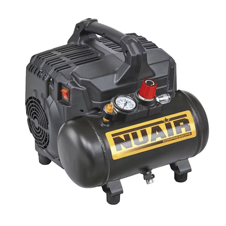NUAIR SILTEK + SILENT COMPRESSOR 6LT 1HP