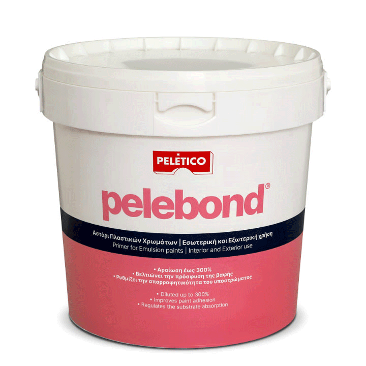 PELEBOND ΗΜΙΔΙΑΦΑΝΕΣ ΑΣΤΑΡΙ 2.5L