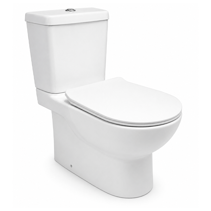 ΛΕΚΑΝΗ ΤΟΥΑΛΕΤΑΣ SONATA S-TRAP 220 MM ΜΕ SLIM ΚΑΛΥΜΜΑ SOFT CLOSE 76X64,5X36,2 ΕΚ.