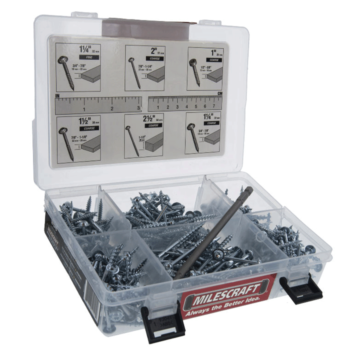MILESCRAFT POCKET SCREW KIT 350
