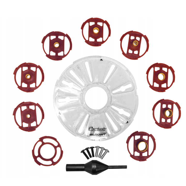 MILESCRAFT BASE PLATE SET
