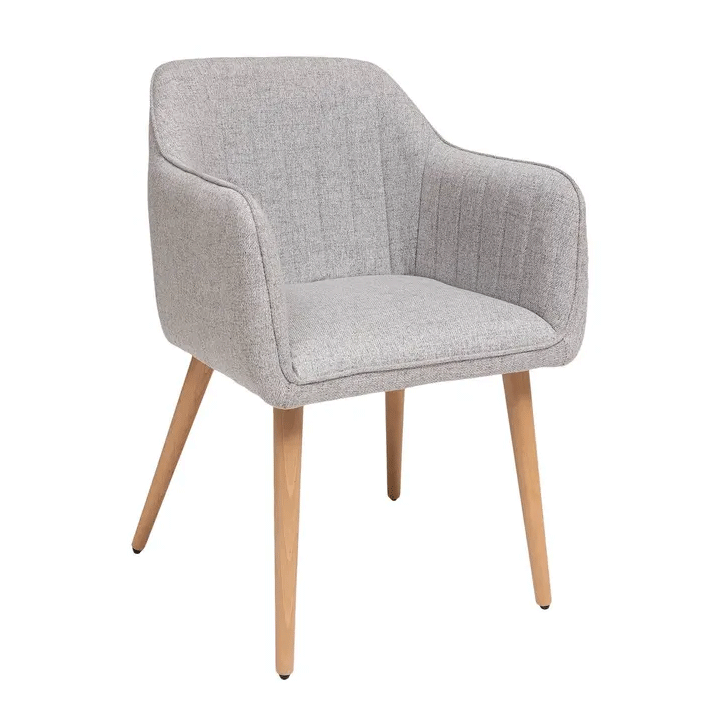 VISOCA GREY DIN ARMCHAIR