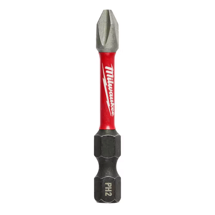 MILWAUKEE PH 2X50MM SHOCKWAVE BIT 10PCS