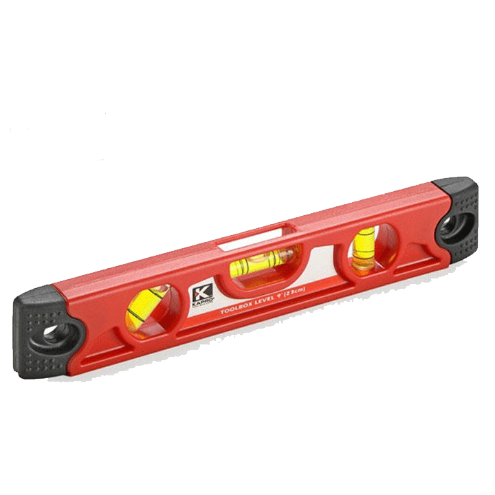 KAPRO TOOLBOX LEVEL TORPEDO 9'' CARDED
