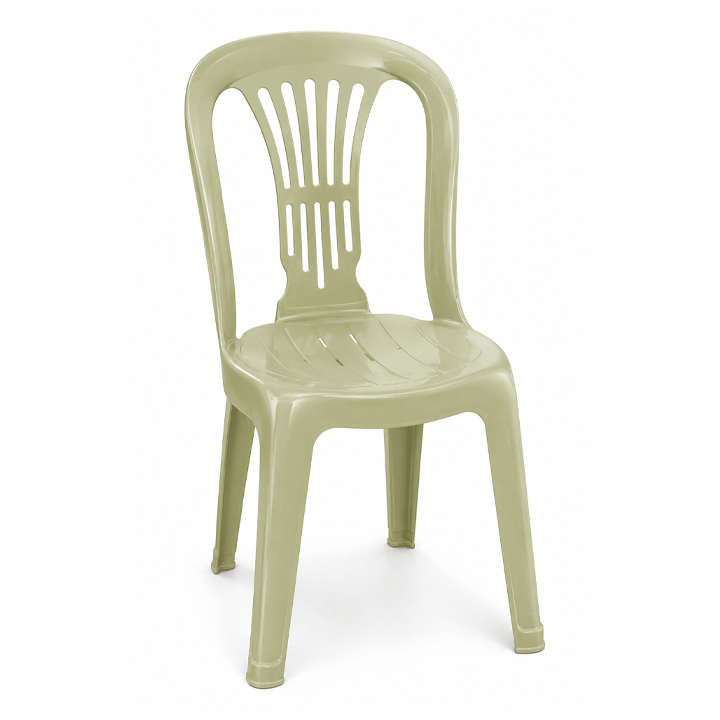 ETPLAST CHAIR VIENNA BEIGE 40X40X88CM