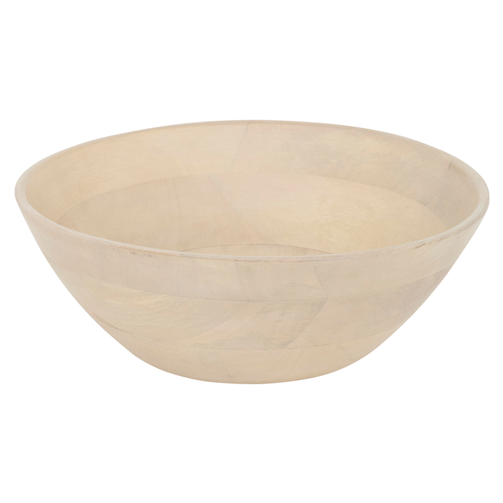 MANGO WOOD SALAD BOWL 25CM