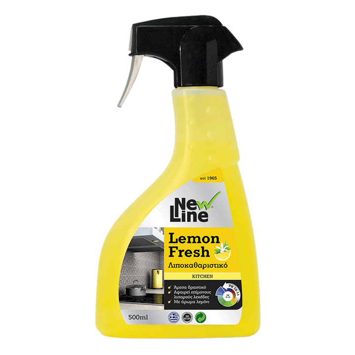 KITCHEN CLEANER LEMON FRESH 500ML NEW LINE