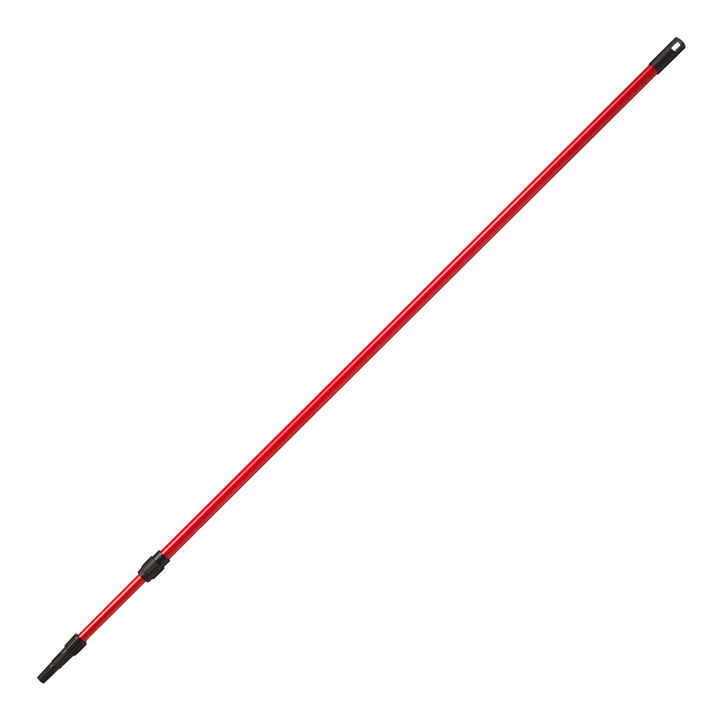 TELESCOPIC POLE RED WITH REMOVABLE CONE 3M