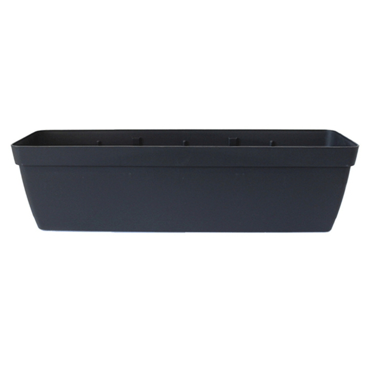 FLOWER POT PP 49X16X16CM ANTHRACITE
