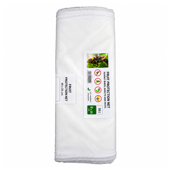 FRUIT COVER MESH 0.40X0.25MX10PCS