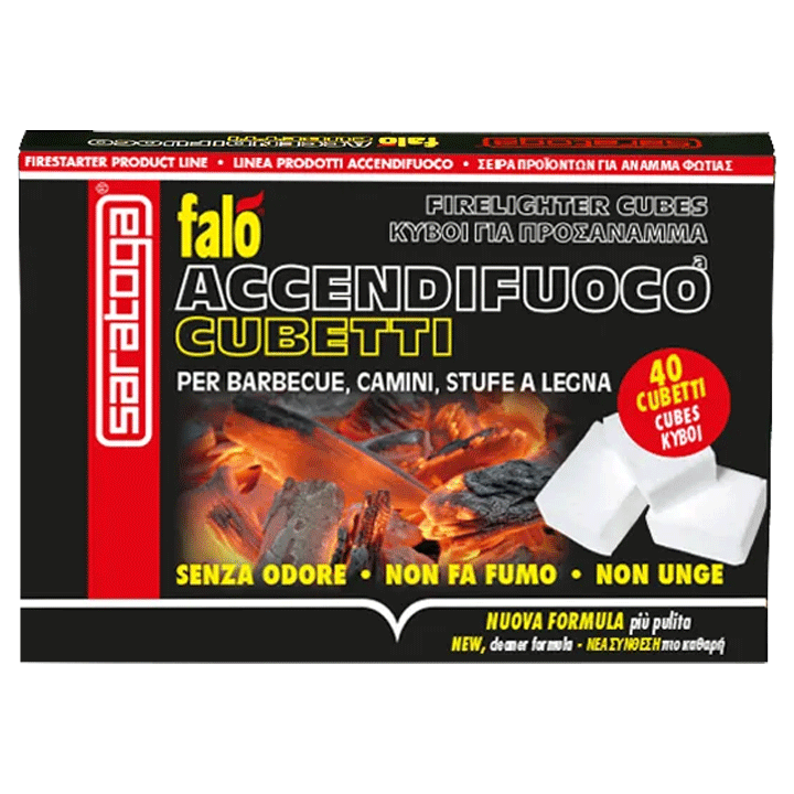 ECOLOGICAL FIRELIGHTER CUBES 40 SARATOGA