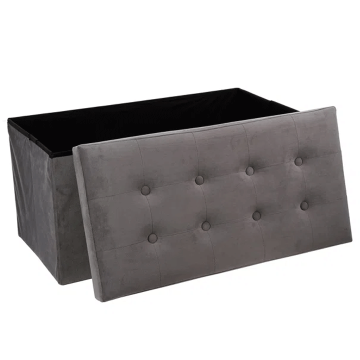LYSANDRE GR VEL DBL FOLD OTTOM