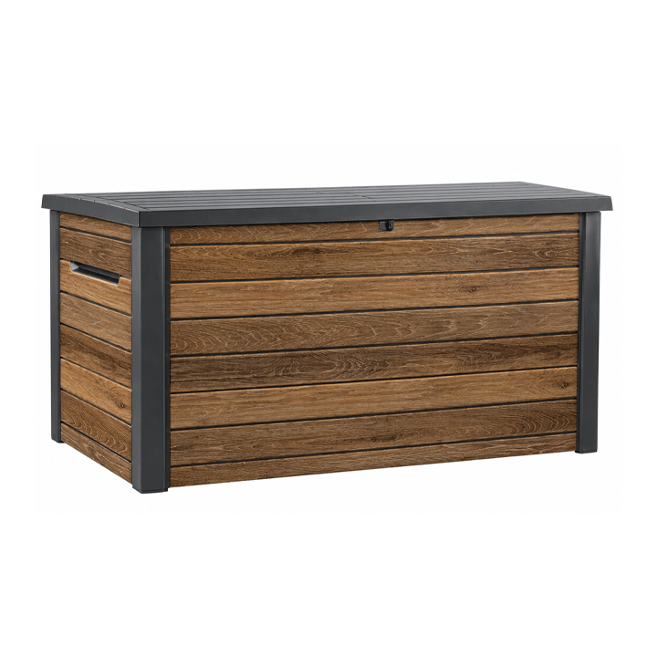 KETER DECO DECK BOX 870L WALNUT/GREY