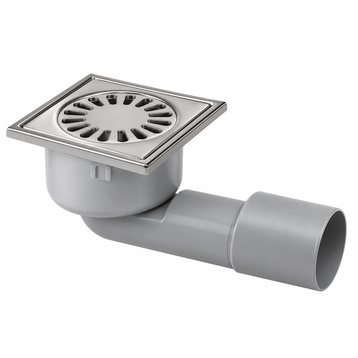GRID INOX 10X10EK VERT, OUTLET 2"