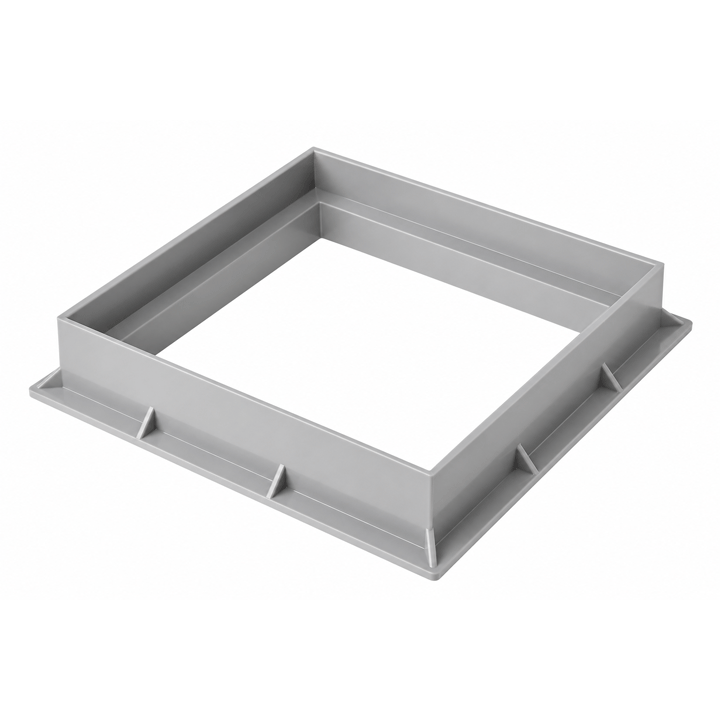 PP FRAME 200X200MM GREY
