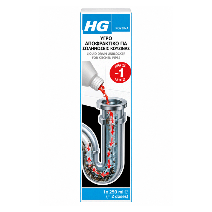 HG ΑΠΟΦΡΑΚΤΙΚΟ ΑΠΟΧΕΤΕΥΣΕΩΝ ΑΠΟ ΤΡΙΧΕΣ 1X200ML + 1X250ML