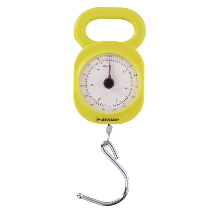 LUGGAGE WEIGHT SCALE 32KG PL 36 1,65 DUNLOP 3ASS DB