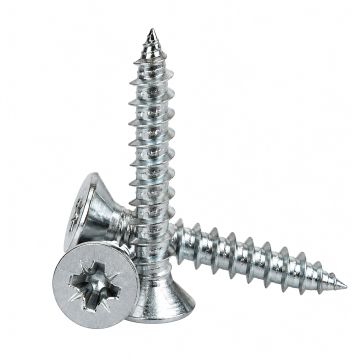 CHIPBOARD SCREWS 6X50MM 250PCS