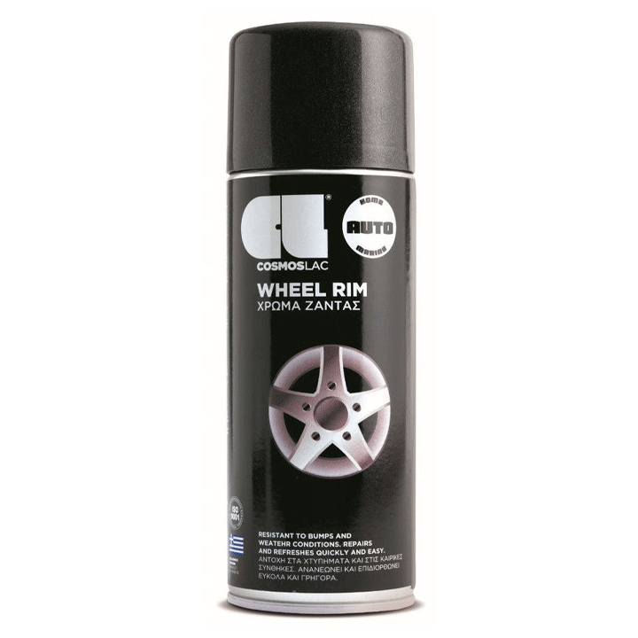 SPRAY DIAMOND BLACK WHEEL RIM N327 400ML COSMOSLAC