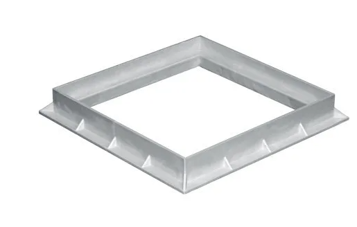 MANHOLE BASE PVC GREY 300X300MM